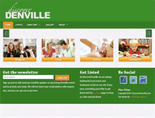 Tablet Screenshot of discoverdenville.com